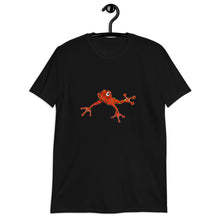 Load image into Gallery viewer, Short-Sleeve Unisex Red Frog T-Shirt