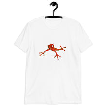 Load image into Gallery viewer, Short-Sleeve Unisex Red Frog T-Shirt