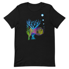 Load image into Gallery viewer, Short-Sleeve Unisex Purple Fish T-Shirt