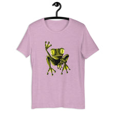 Load image into Gallery viewer, Short-Sleeve Unisex Green Frog T-Shirt