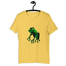 Load image into Gallery viewer, Short-Sleeve Unisex Green Frog T-Shirt