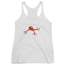 Load image into Gallery viewer, Women's Red Frog Racerback Tank