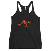 Load image into Gallery viewer, Women's Red Frog Racerback Tank