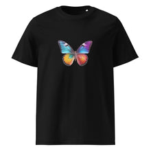 Load image into Gallery viewer, Unisex organic cotton t-shirt Butterfly
