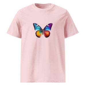 Unisex organic cotton t-shirt Butterfly