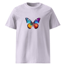 Load image into Gallery viewer, Unisex organic cotton t-shirt Butterfly
