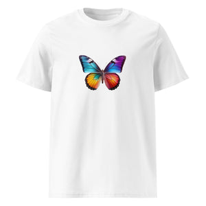 Unisex organic cotton t-shirt Butterfly