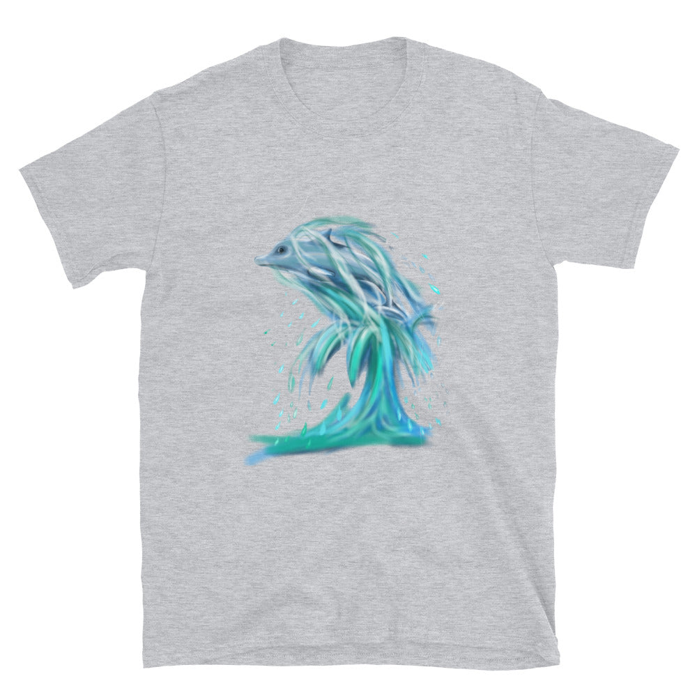 Short-Sleeve Unisex Dolphin  T-Shirt