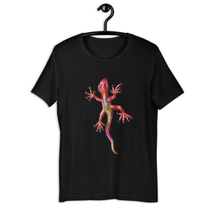 Short-Sleeve Unisex Red Lizard T-Shirt