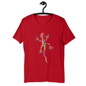 Short-Sleeve Unisex Red Lizard T-Shirt