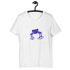 Short-Sleeve Unisex Purple Frog T-Shirt