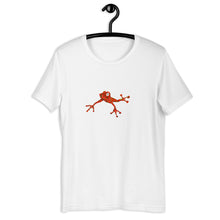 Load image into Gallery viewer, Short-Sleeve Unisex Red Frog T-Shirt
