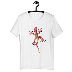 Short-Sleeve Unisex Red Lizard T-Shirt