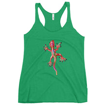 Load image into Gallery viewer, Women&#39;s Racerback Red Lizard Tank
