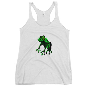 Women's Racerback Green Frog Tank