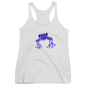 Women's Racerback Purple Frog Tank