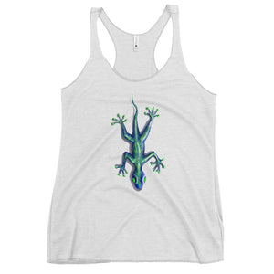 Women's Racerback Blue Lizard Tank