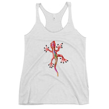 Load image into Gallery viewer, Women&#39;s Racerback Red Lizard Tank
