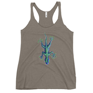 Women's Racerback Blue Lizard Tank