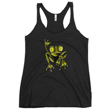 Load image into Gallery viewer, Women&#39;s Racerback Green Frog Tank
