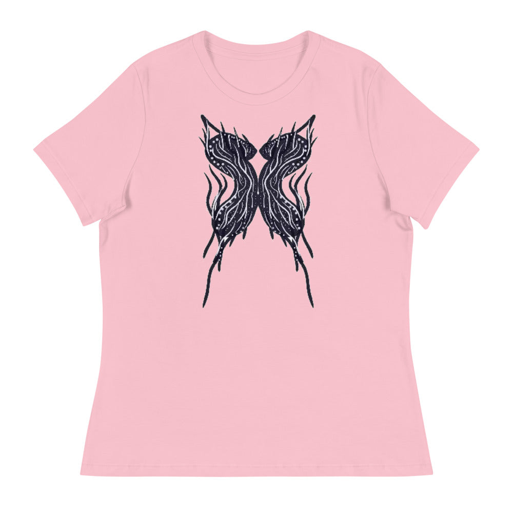 Women's Black Butterfly
