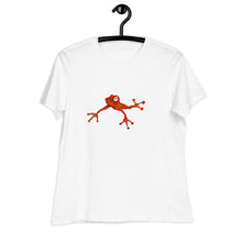 Load image into Gallery viewer, Women&#39;s Relaxed Red Frog T-Shirt
